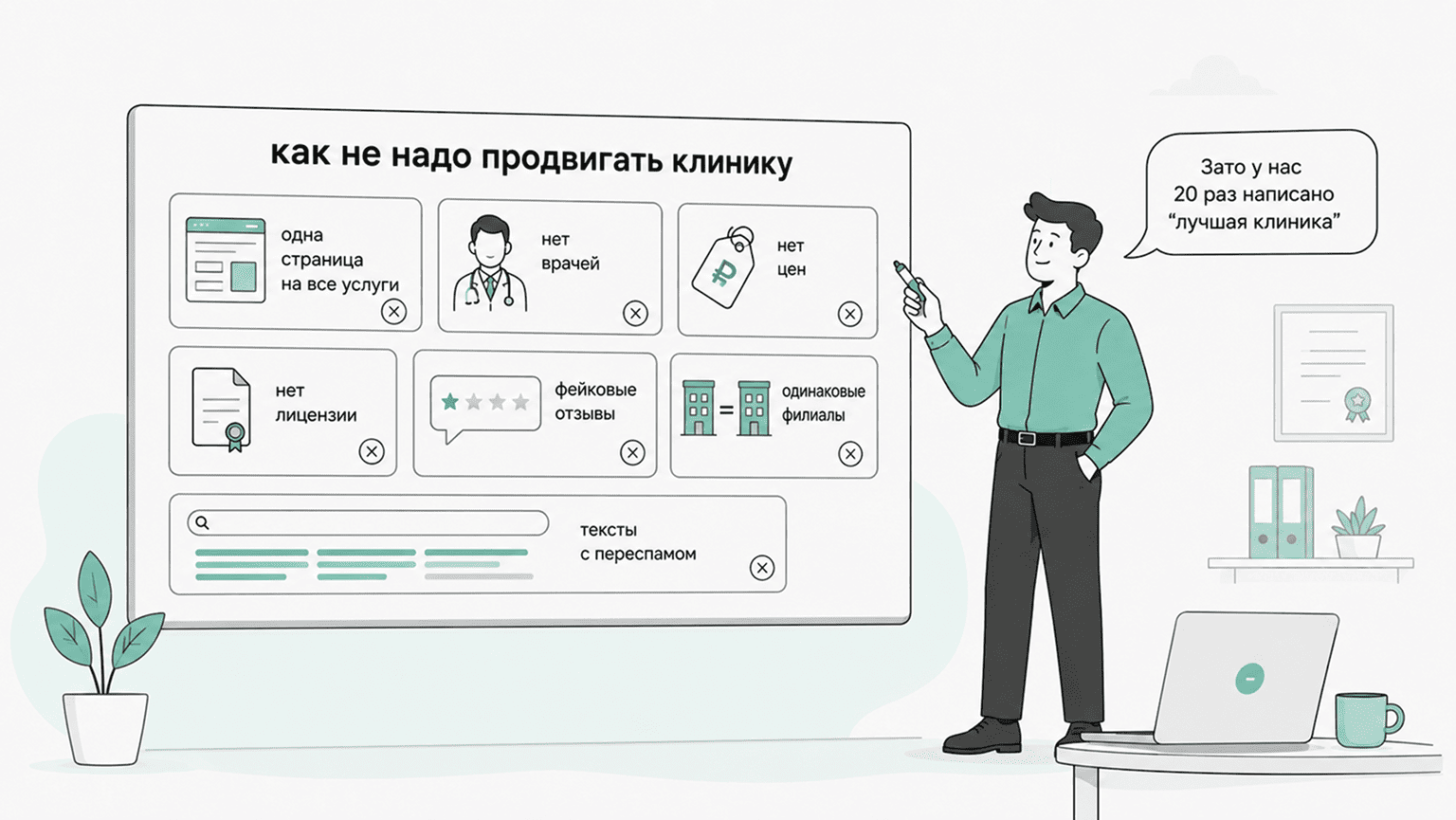 Частые ошибки