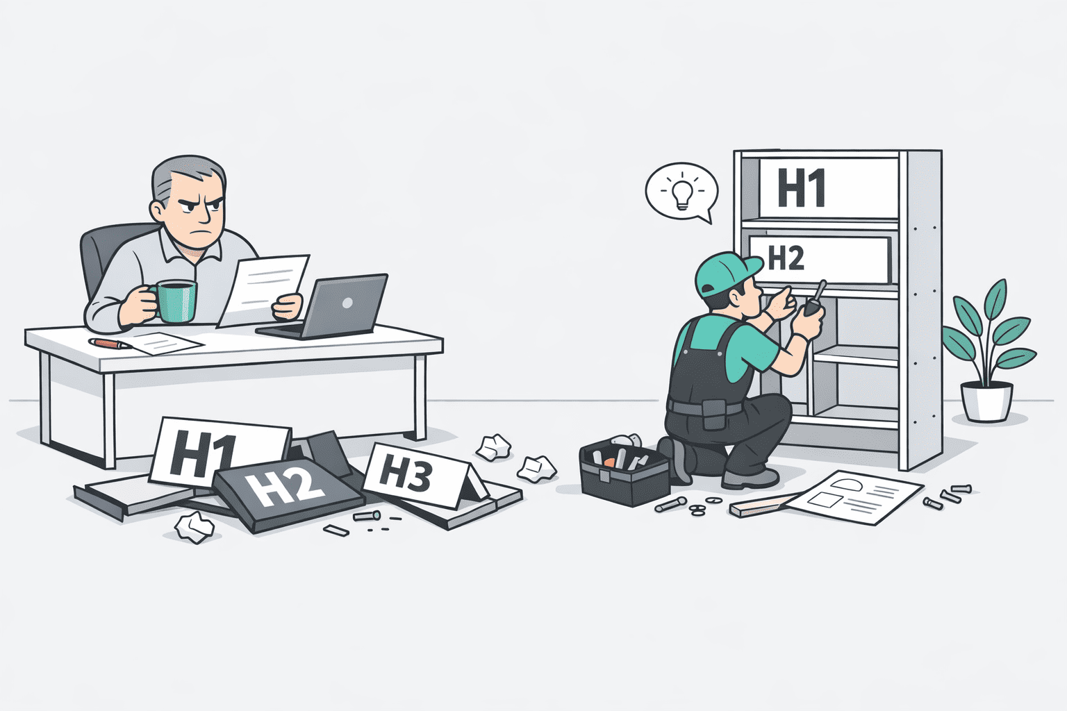 Иерархия подзаголовков 