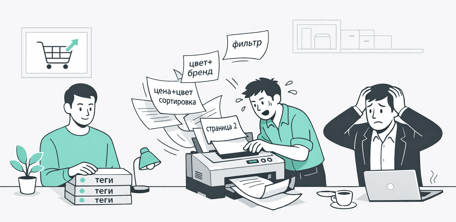 Страницы тегов и фильтров