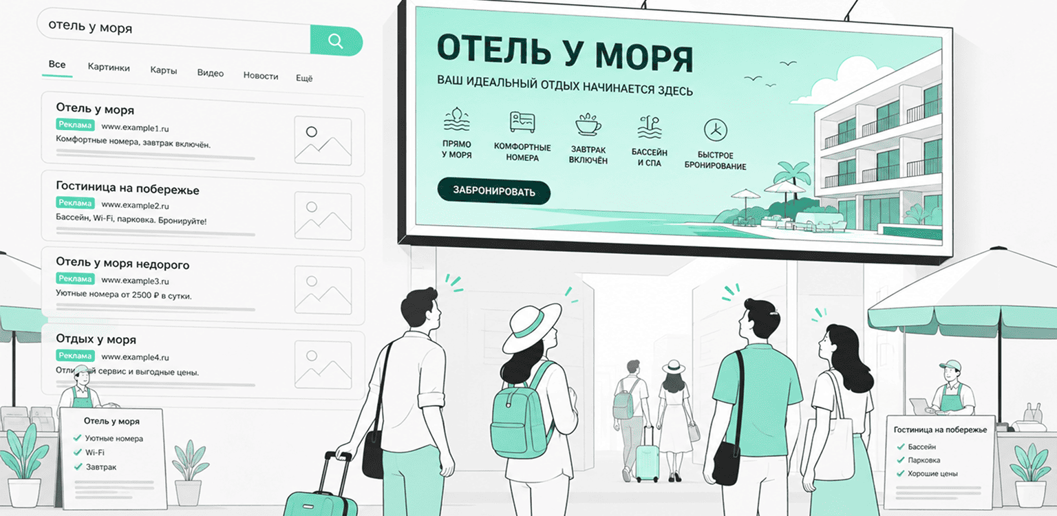 Баннер на Поиске